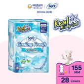 SOFY Cooling Fresh Pantyliner 155mm 28pcs