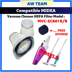 Compatible MIDEA MVC-SC861R / MVC-SC861B  HEPA Filter Vacuum Cleaner