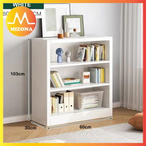 MIZONA 3 Layers Living Room Multipurpose Bookshelf Floor Standing Wall Modern Simple Children Bedroom Storage Cabinet