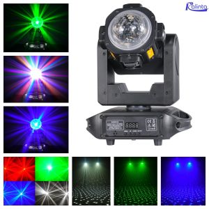 Led disco laser ball rgbw moving head light