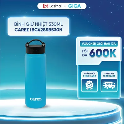 Bình giữ nhiệt Carez IBC428SB530N 530ml - Đạt chuẩn FDA không chứa BPA