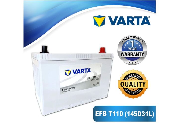 VARTA T110 145D31L Silver Dynamic EFB Start Stop Car Battery for 