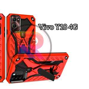 Casing Hp Untuk Vivo Y18 HardCase Phantom Robot Kick Standing Hibryd Armor