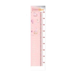 Foldable Baby Height Measuring Mat Cartoon Pattern Infant Height Ruler for Easy and Accurate Growth Monitoring