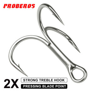 Mata Kail Pancing Treble Hook 2x Strong Untuk Umpan Pancing Cabang Tiga