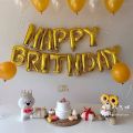 Bóng chữ Happy Birthday, bóng chữ sinh nhật HPBD. 