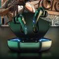 G11 Tai nghe không dây giảm tiếng ồn nhạc âm thanh nổi tai nghe Hifi không thấm nước với sạc trường hợp Bluetooth tương thích 5.3. 