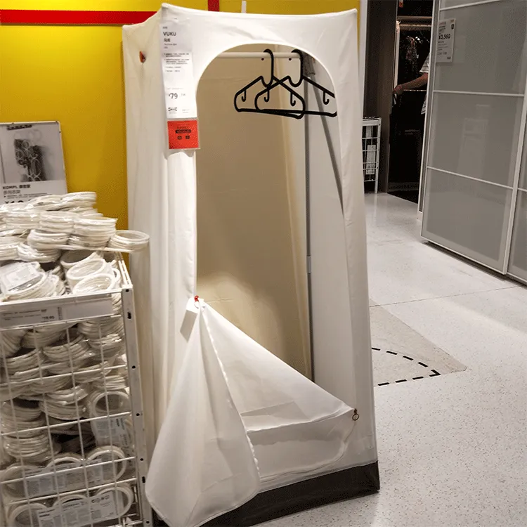 Ikea vuku deals wardrobe assembly