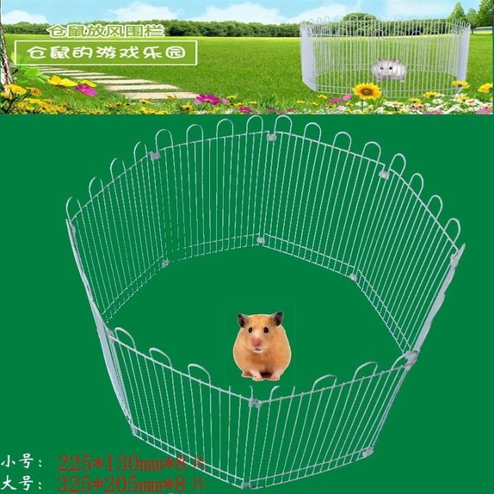 BHShop Hamster Fence Happy Paradise Fence Large Cage Villa