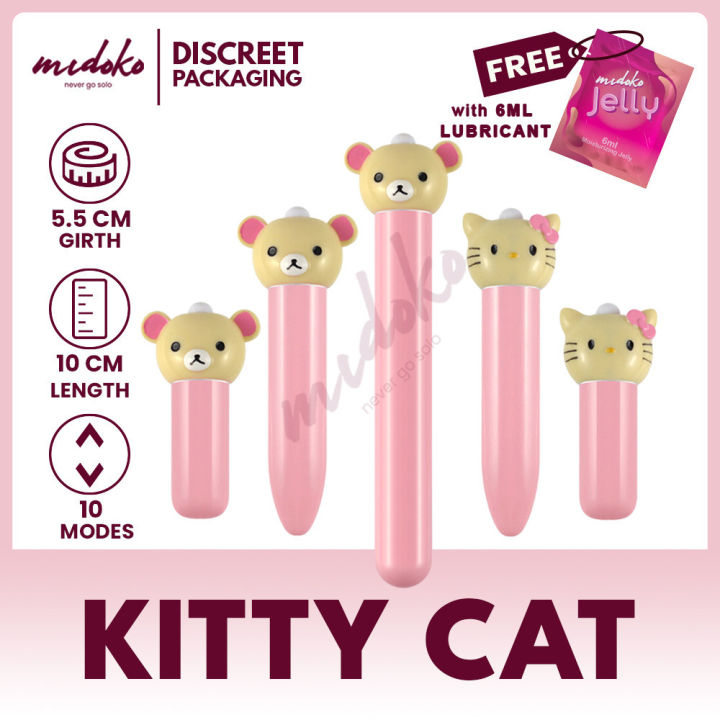 Midoko Eve Kitty Panda Silent Strong Vibrator Ultimate Female
