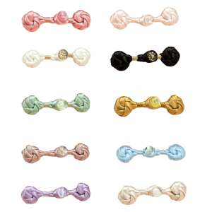 Elegant Chinese Styles Frogs Buttons Handmade Garment Buttons Coat Buttons for Stylish Styles Clothing