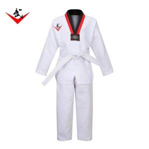 High Quality WTF Taekwondo Dobok Clothes Children Adult Karate Suit Taekwondo Uniform Karate Clothes Pure Cotton