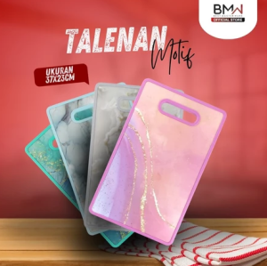 Talenan Alas Pemotong Buah dan Sayur Talenan Anti Slip BPA Free Talenan Motif Marble Besar dan Kecil