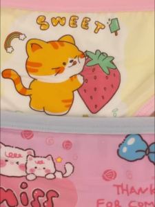 ZEKSAF Girls Underwear 16 Pack Cute Bear Print Extra Soft Girls Panties Size 4T-102026