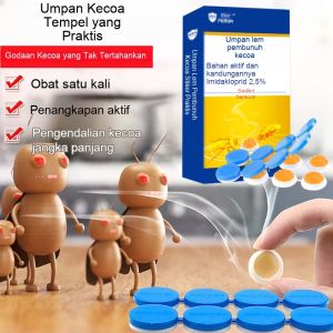 Obat Kecoa Yang Ampuh/Obat Pembasmi Kecoak Rumah Tangga Dalam Ruangan Umpan Gel Pembasmi Kecoak Lengkap Pembasmi Kecoak Dapur Kuat Dan Efektif