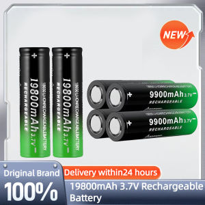 【Manila In-Stock Inventory 100% Original Rechargeable Battery charger 18650 original usB 4 Slots Ac 110v 220V with 18650 Battery 3.7v 19800mAh/9900mAh Rechargeable