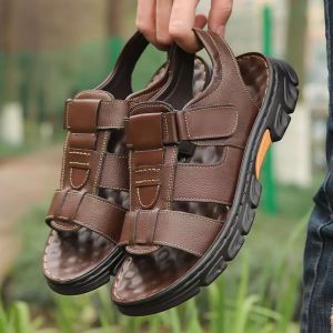 Free Shipping New Summer Styles For Men: Casual Sandals Breathable And Versatile Beach Shoes Perfect For Driving With Thick Soles And Non-Slip Features