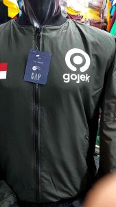 JAKET PARASUT DRIVER GOOOJEEK PREMIUM TERBARU//JAKET OJEK DRIVER TERBARU DAN TERMURAH