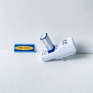 ALAT CHARGER DOCKING BATTERY 9 VOLT BATTERY KANCING EU INDONESIA ISI 2  SLOT