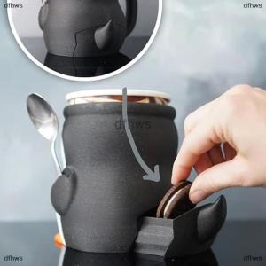 [COD] dfhws Cute Penguin Ice Cream Pint Holder 3D Printing Pebbles The Penguin Ice Cream Pint Containers With Antifreeze Handle Pepples Leak Proof Popsicle Cozy Beer Can Cup Sleeve