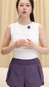 YOLO Summer Womens Thin Anti-Exposure Side Pocket Loose Casual Running Fitness Yoga Sports Shorts