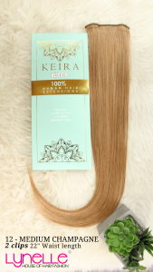 Keira Hair Extensions 100% Human Hair Waist length in Strawberry Blonde- CODE- L22W4C12