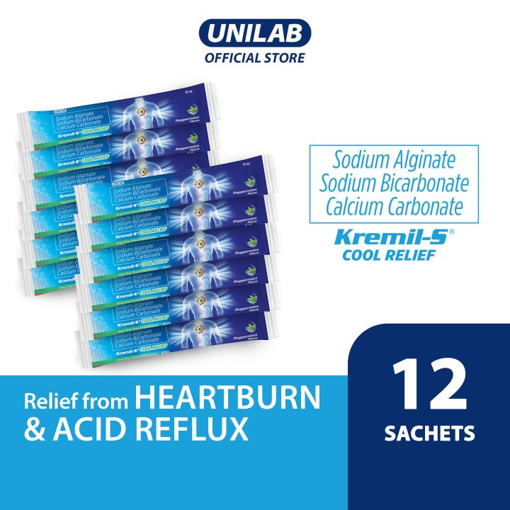 Unilab KremilS Liquid Cool Relief 10ml sachet 12 Pieces (Fast Soothing