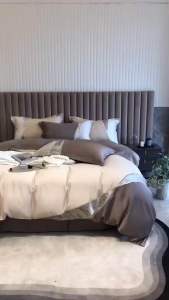 Bộ ga gối vỏ chăn tencel 80s 4 món cao cấp