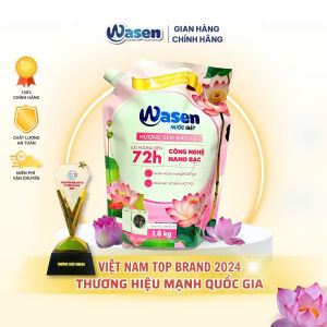 ( 2.1KG ) NƯỚC GIẶT CAO CẤP CÔNG NGHỆ NHẬT BẢN WASEN HƯƠNG NGÀN HOA - NƯỚC GIẶT SIÊU SẠCH SIÊU MẠNH 10X