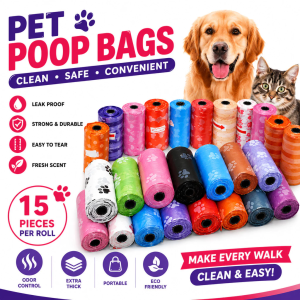 【FREIGHT FREE】Dog Cat Disposable Poop Bag Refill Plastic Bag Clean Bag Pet Travel Garbage Waste Bags Dog Poop Bag Unscented Outdoor Dog Poop Bags Biodegradable Poop Bag Dog Poop Bag Pet Dog Clean-Up Bag Pick Up Waste Poop Bag