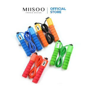 MIISOO Jump Rope Skiping Soft Handle with Counter / Tali Lompat skipping 287cm