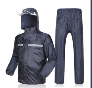 COD Jaket Jas Hujan Setelan Jaket Hujan Adult Split Jas Hujan Set TERMURAH Raincoat Rainwear Ready Stok Jakarta