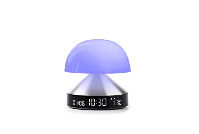 Lexon MINA Sunrise Rechargeable Portable LED Lamp with Alarm Clock