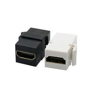 Keystones Jacks Female to Female Adapter Supports 4K Resolution for Wall Plates Outlet Panel