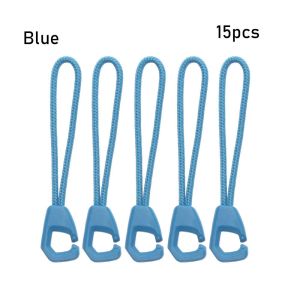 MINIFELE 262 5/10/15/20pcs 5 colors Suitcase Tent Backpack Outdoor Zip Puller Replacement Cord Rope Pullers Ends Lock Zips Zipper Pull