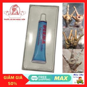 BÔI KÉ CHẬU - LẬU ĐẾ-THỐI ĐẾ LỌ 10g giúp tái tạo da- lấp đầy khoảng trống -chống viêm kháng khuẩn -không nhiễm trùng ở gà đá- gà tơ- gà nòi