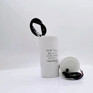 Water Pump Wire Running Capacitor CBB60 4~20uf 450VAC For AC Pump Motor Operation