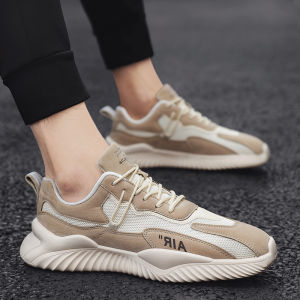 Air Sneaker for Men 2022 New Style Korean Fashion Sport Shoes for Male lace up running shoes for man low cut rubber breathable sneakers