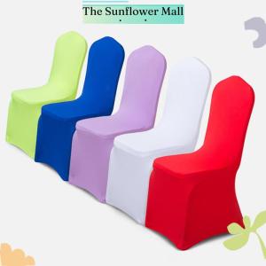 Sunflower 1Pcs Wedding Chair Covers polyester Stretch Slipcover for Restaurant Banquet Hotel Dining Party Universal Chair Cover