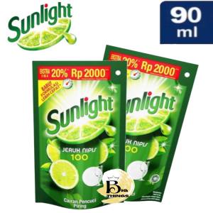 Sunlight Lemon Extra Clean Jeruk Nipis Sabun Cairan Pembersih Pencuci Piring Lemak Bau Gelas Cuci Wajan Pengorengan Sanlight pouch sachet eceran