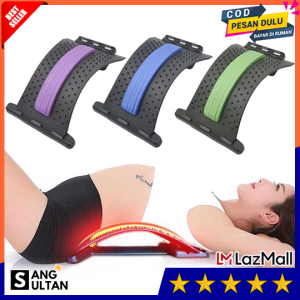 Back Magic Alat Pelurus Punggung Penunjang Kesehatan Punggung Pinggang Lumbar Spinal / Alat Terapi Pelurus Penegak Punggung Pinggang Tulang Belakang Bengkok Bungkuk Pria Wanita Anak Terapi Kesehatan Pinggang Murah Terbaru Kuat Aman Import / Lumbar
