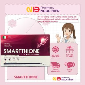Viên uống SMARTTHIONE - Hỗ trợ chống oxy hóa ải thiện sức đề kháng (30 viên)