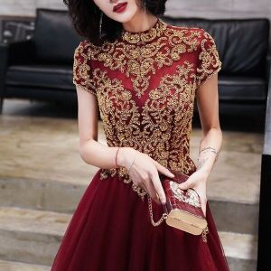 ชุดราตรีทางการสำหรับงานแต่งงานของผู้หญิงชุดกี่เพ้างานเลี้ยงงานหมั้นชุดออกงานสำหรับผู้หญิงแต่งงานสำหรับเจ้าสาว