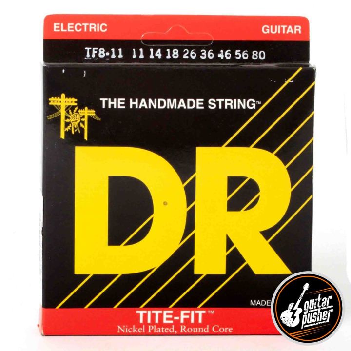 DR Tite Fit Medium Heavy Electric Guitar Strings LLT 8 HT 9.5