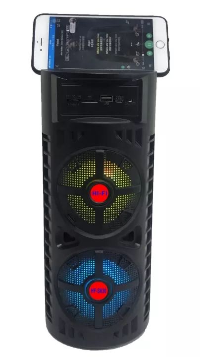 HF-S630 Double 3 inch portable wireless bluetooth speaker | Lazada PH