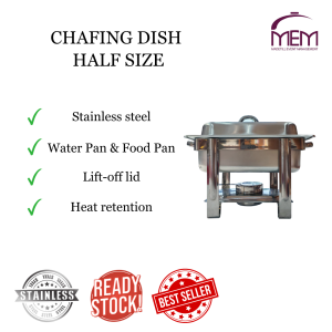 Chafing Dish Half Size MEM
