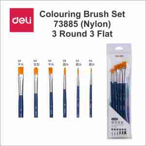 Deli [Ready Stock] 12/24 Colors Acrylic Paint Set 12ml Tube Acylic Paint for Painting Colouring Canvas