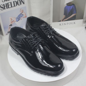 Police Guard Security Low Cut High Quality Black Shoes Heels For Men SIZE36-45 28-5#
