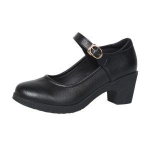 IELGY new dance square dance shoes new mid-heel soft-soled dance shoes womens middle-aged and elderly mother shoes