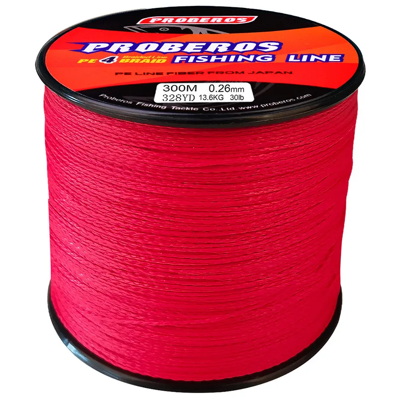 Tailored Tackle Surf Fishing Saltwater Braided Fishing Line 30Lb 500Yds Hi  Vis Yellow | 4 Strand Surf Fishing Braid Line for Striped Bass, Red Drum
